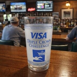 Vintage Libby VISA Triple Crown Challenge 2000 Drinking Glass